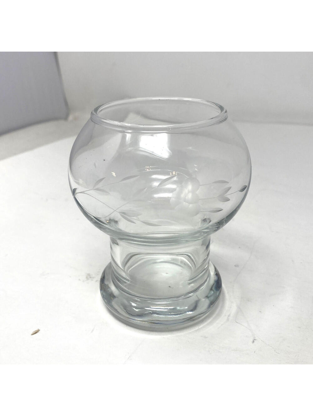 Princess House Heritage Crystal VTG Exclusive Votive Candle Holder 4"